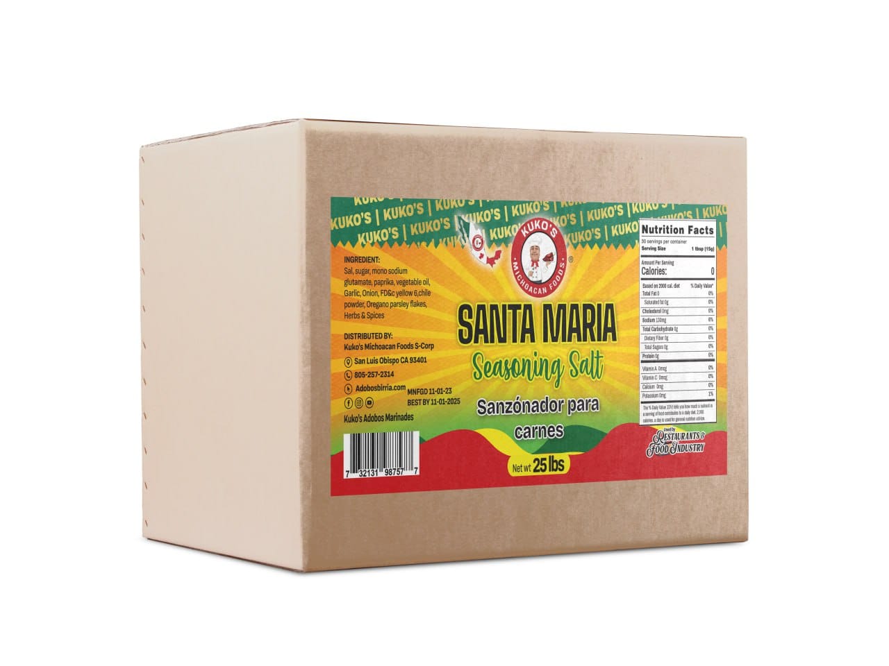 Santa Maria Seasoned Salt