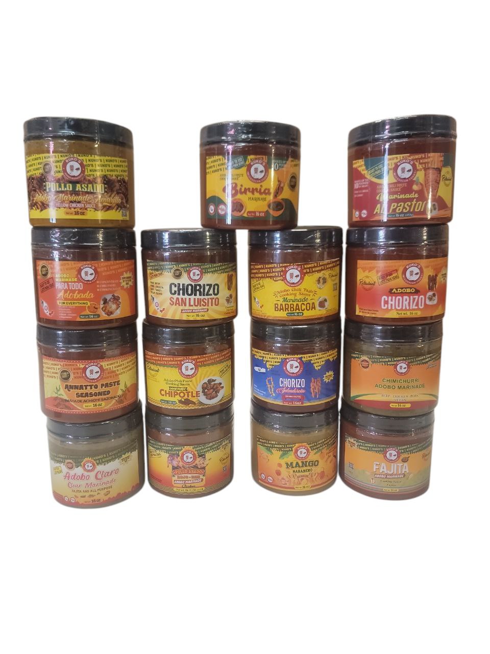 17 Jars of Kuko's Adobo Concentrate Marinades