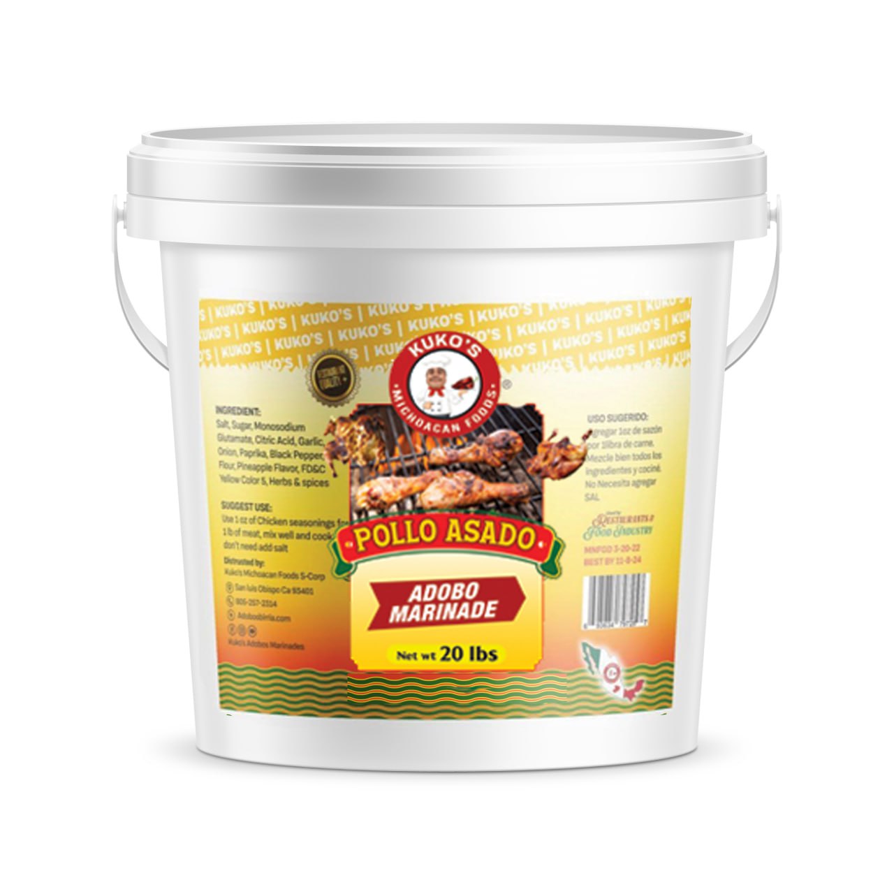 Pollo asado adobo Rojo Marinade