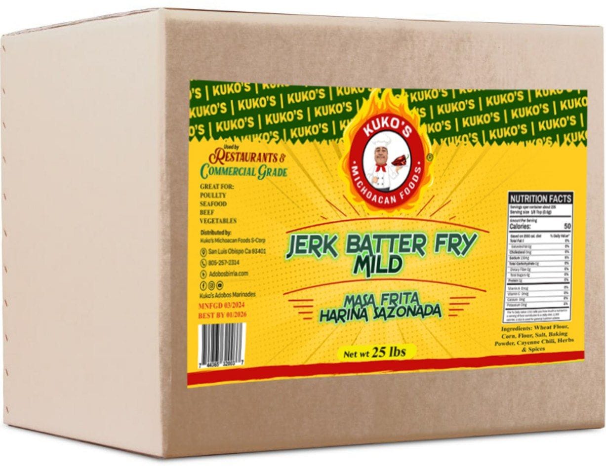 Jerk Batter fry batter masa frita