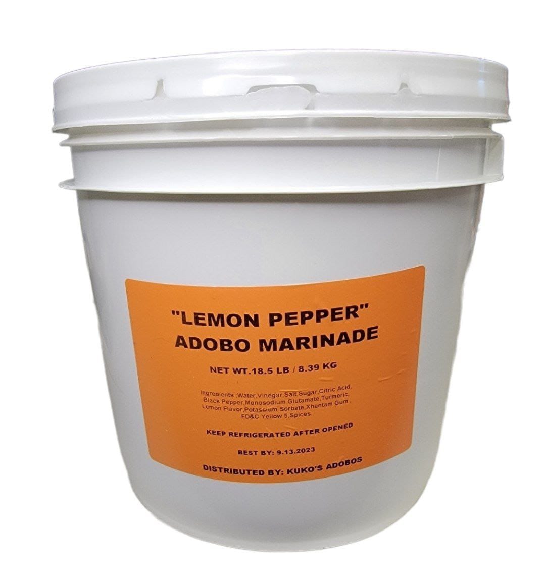 Lemon Pepper Adobo Marinade cooking sauce rub sauce