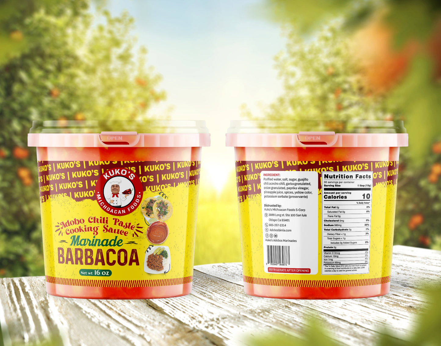 Barbacoa Marinade Adobo chili Paste cooking sauce 20lbs restaurant food