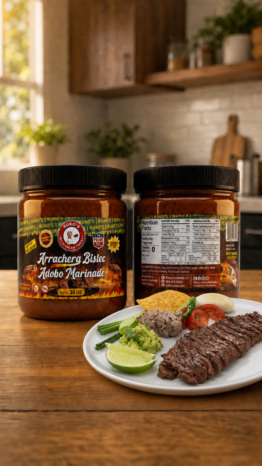 Arrachera Bistec Steak marinade