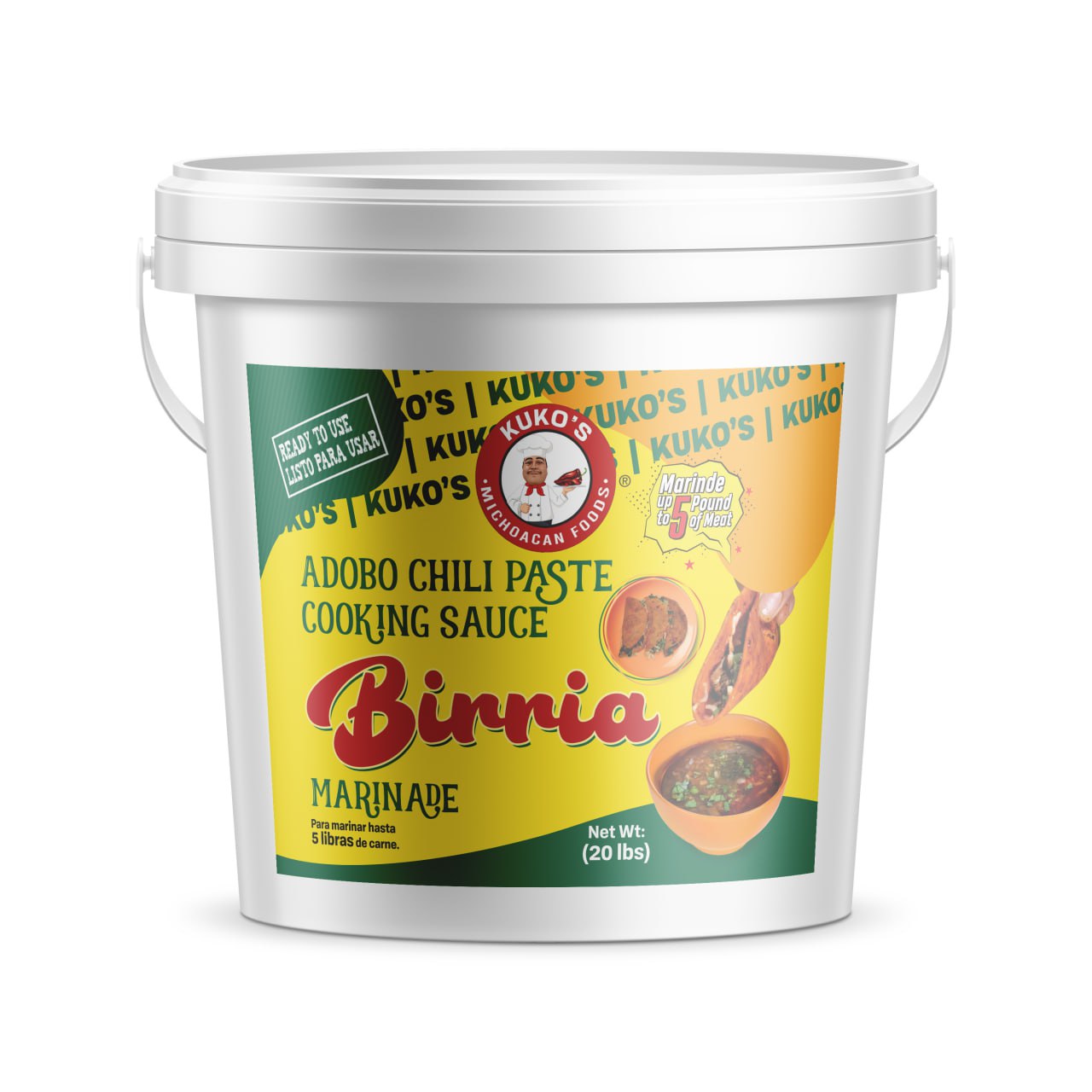 Birria adobo marinade paste restaurant bulk