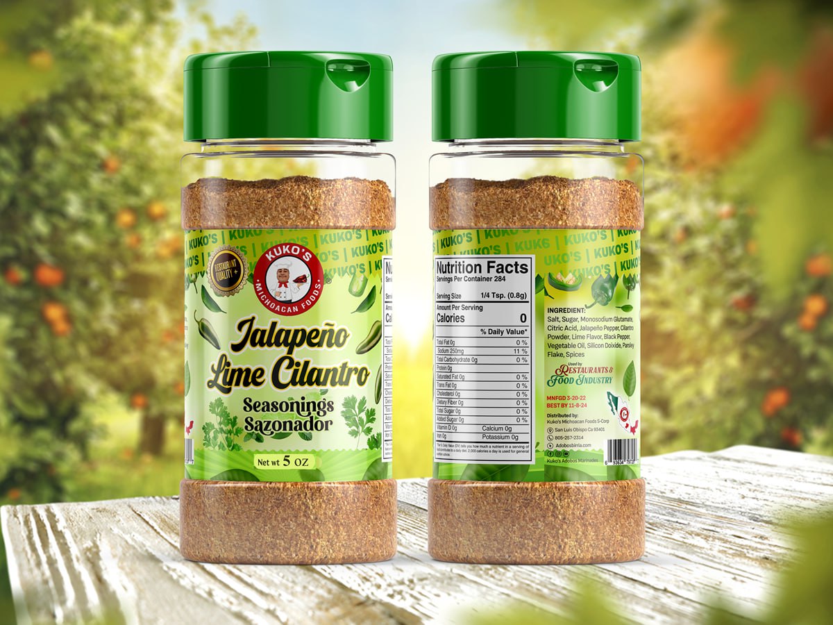 JALAPENO LIME CILANTRO SEASONING restaurant foodservice