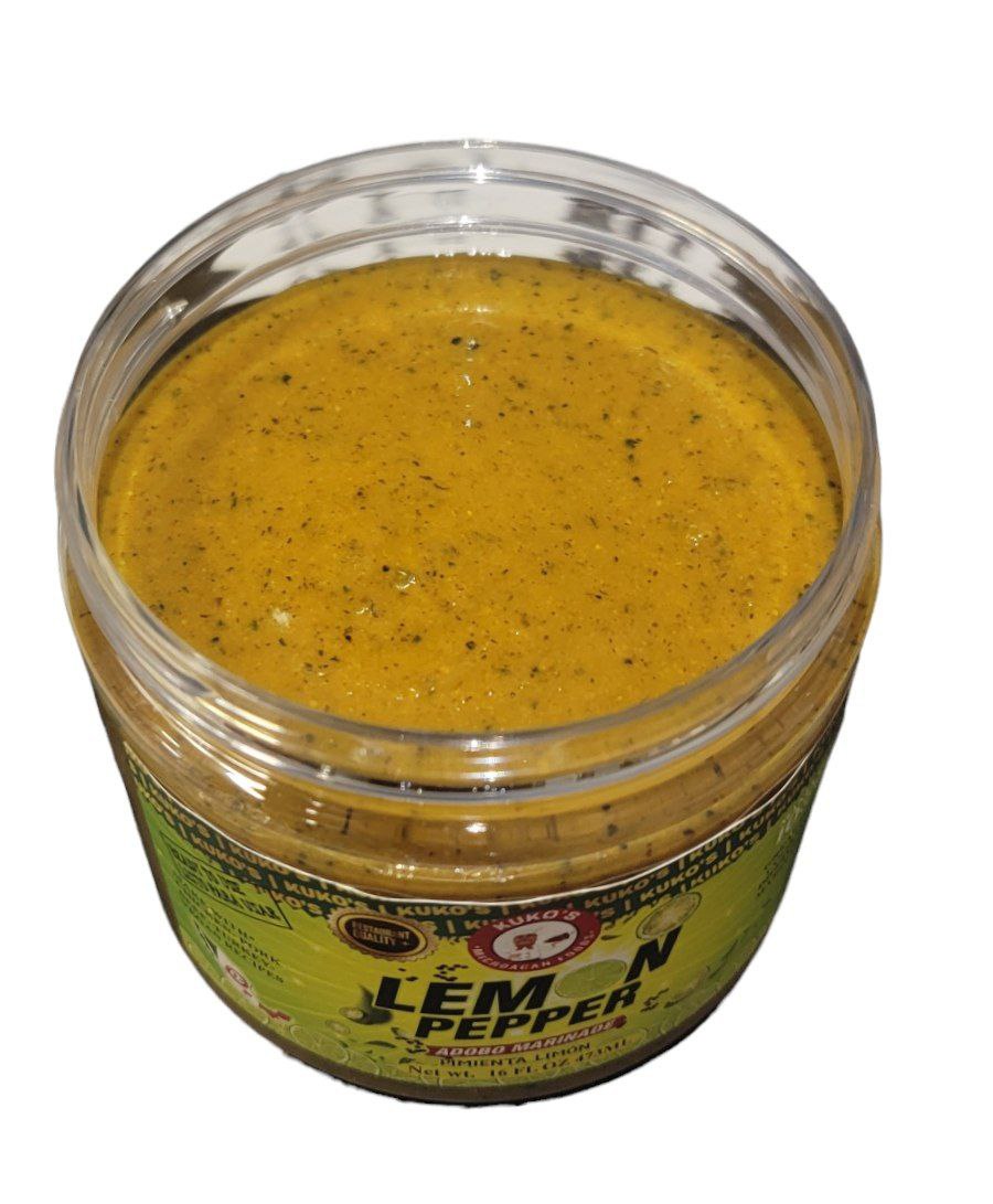 Lemon Pepper Adobo Marinade cooking sauce rub sauce