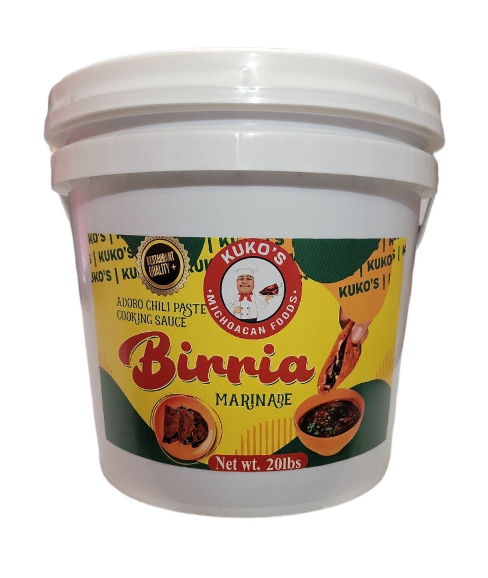 Birria adobo marinade paste restaurant bulk