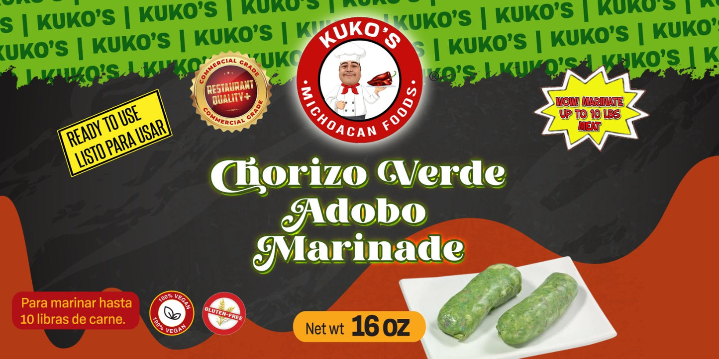 chorizo verde Adobo marinade Toluca mexico