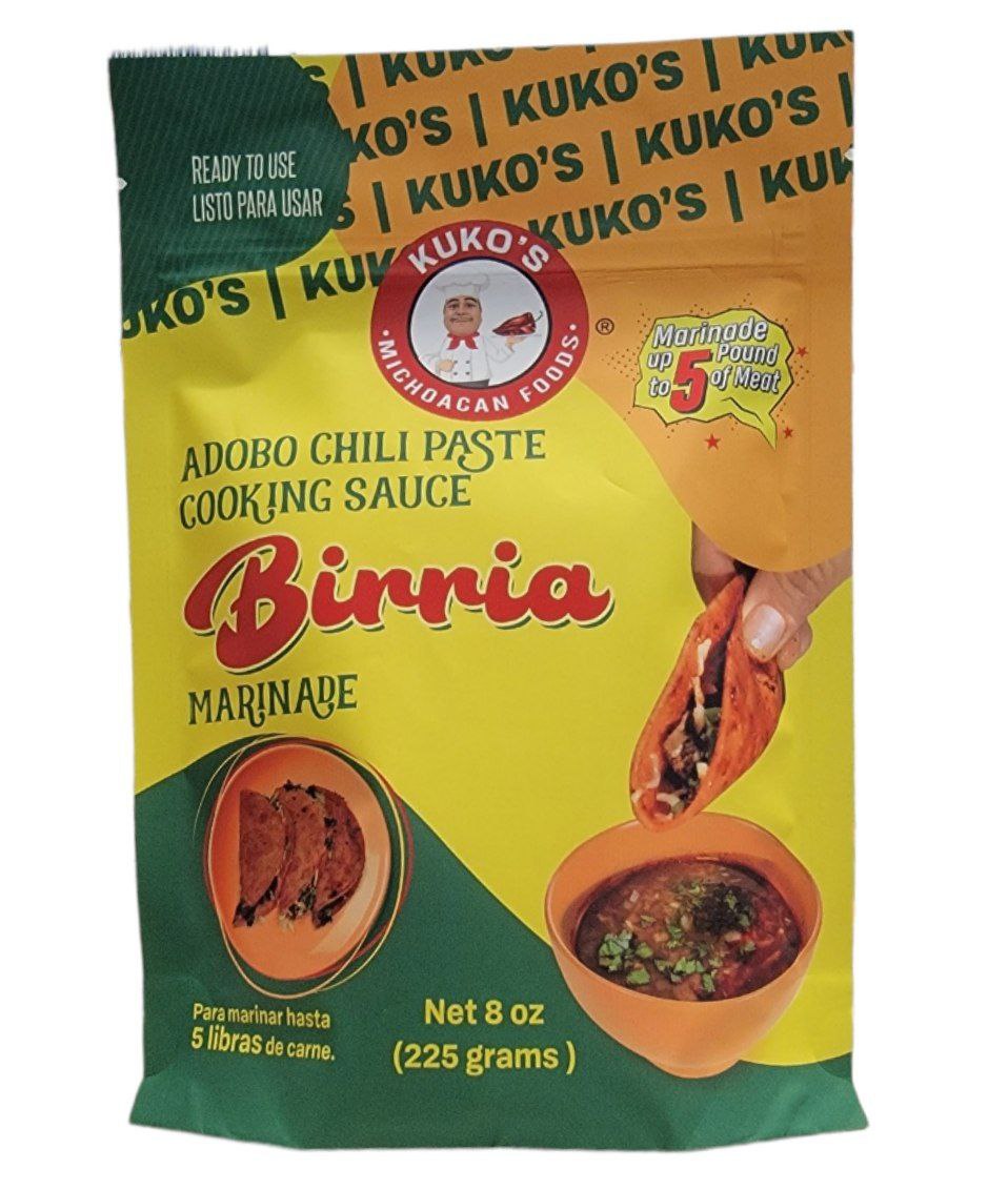 Birria Trio Adobo Marinades Combo taco Quesadilla extreme
