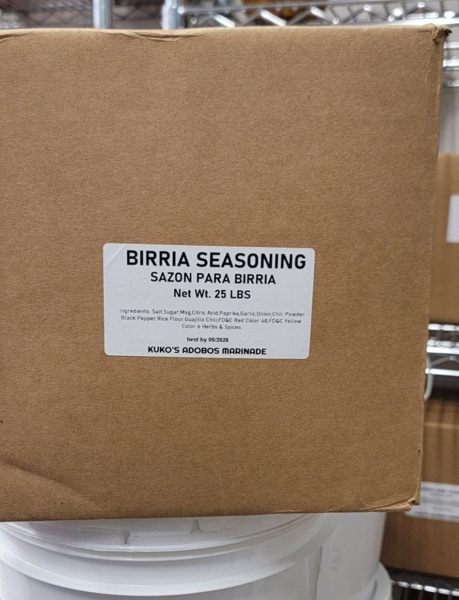BIRRIA SPICE MIX sazonador seasonings