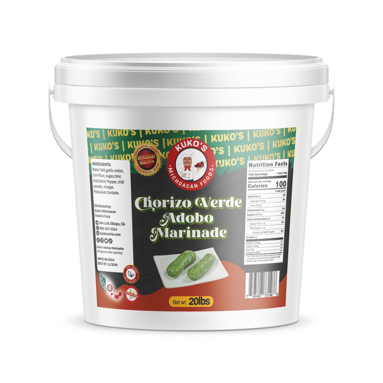 chorizo verde Adobo marinade Toluca mexico
