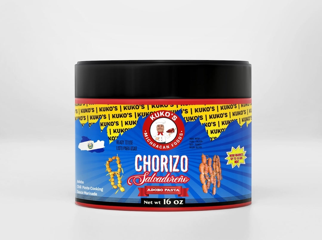 Chorizo Salvadoreño Adobo paste