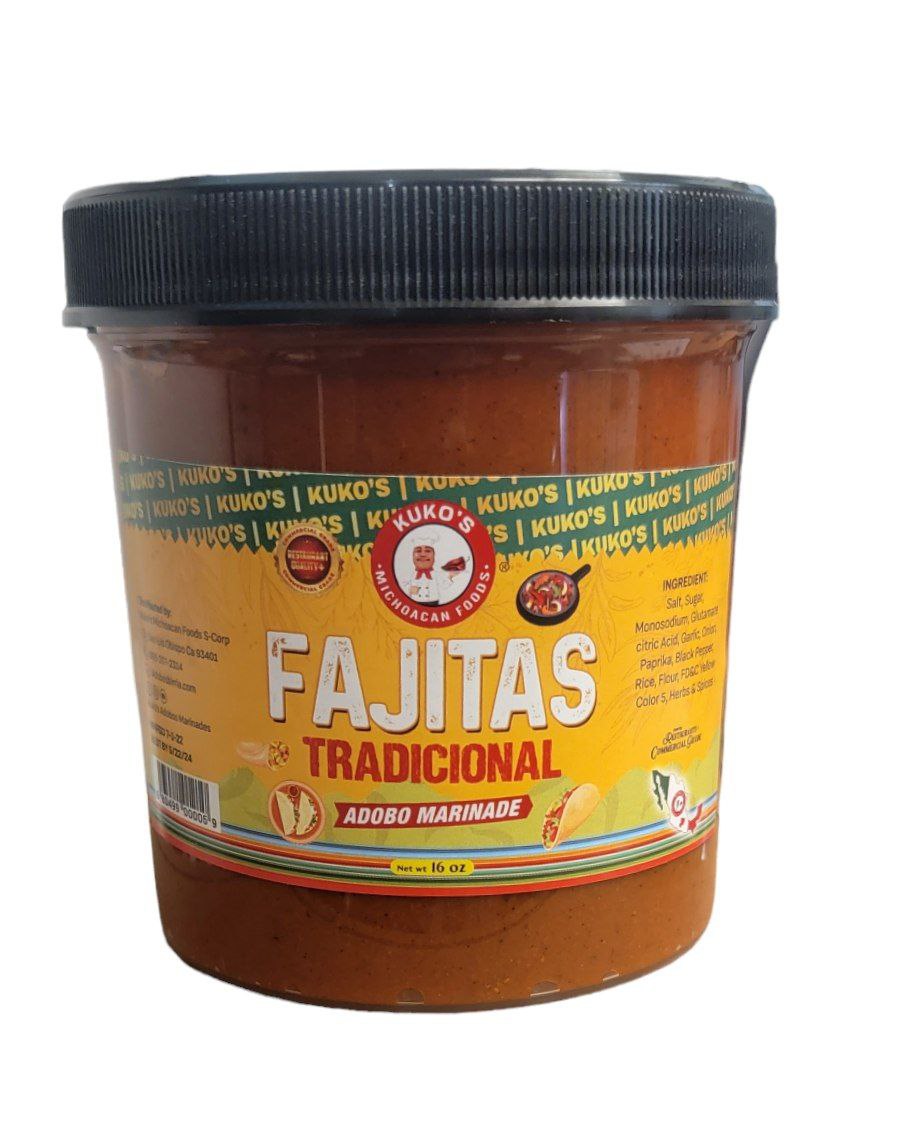 FAJITA tradicional ADOBO MARINADE Cooking Sauce