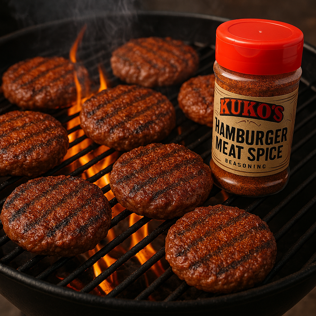 Hamburger Spice Seasonings Restaurant BBQ 4 sizes