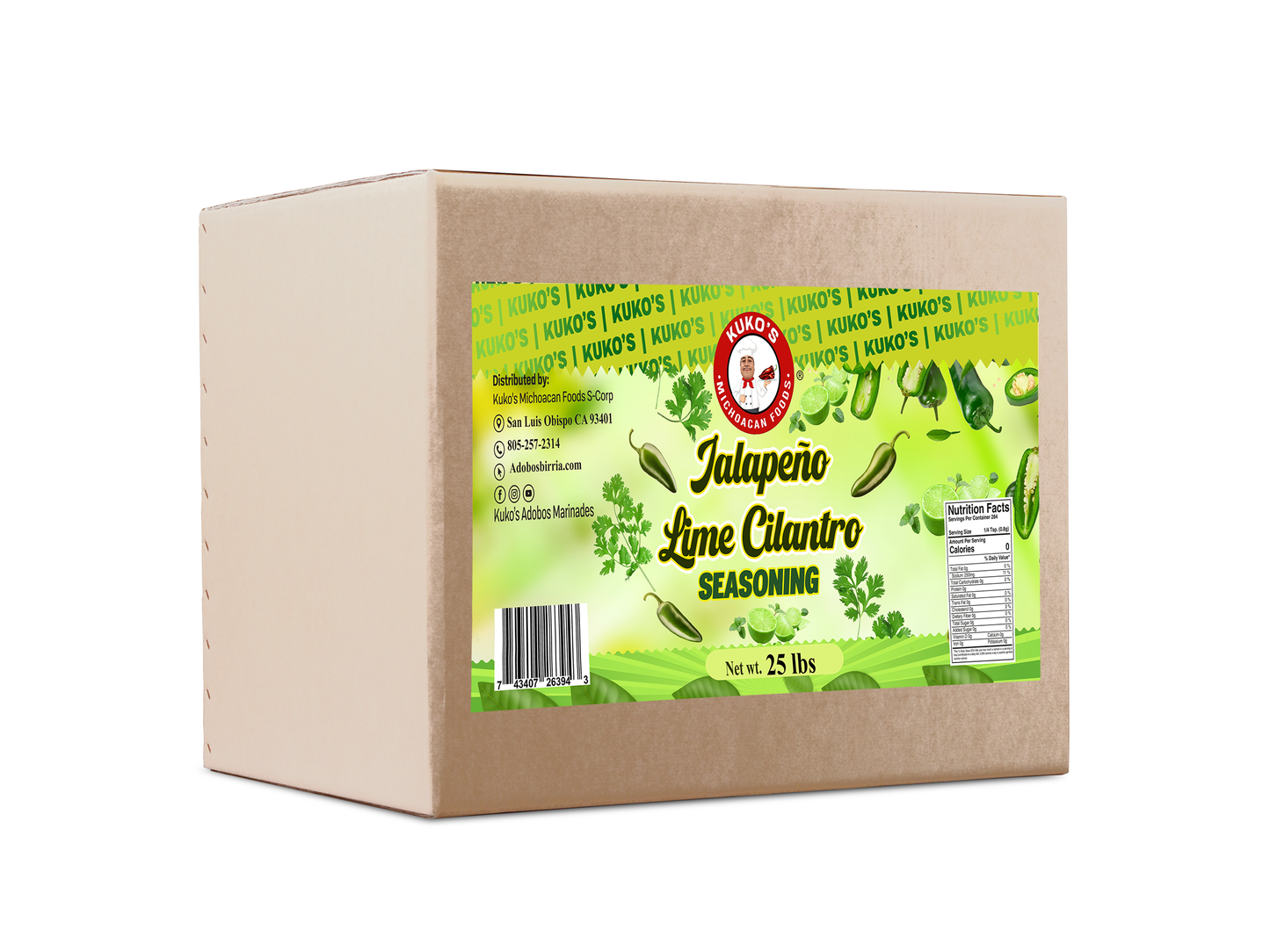 JALAPENO LIME CILANTRO SEASONING restaurant foodservice