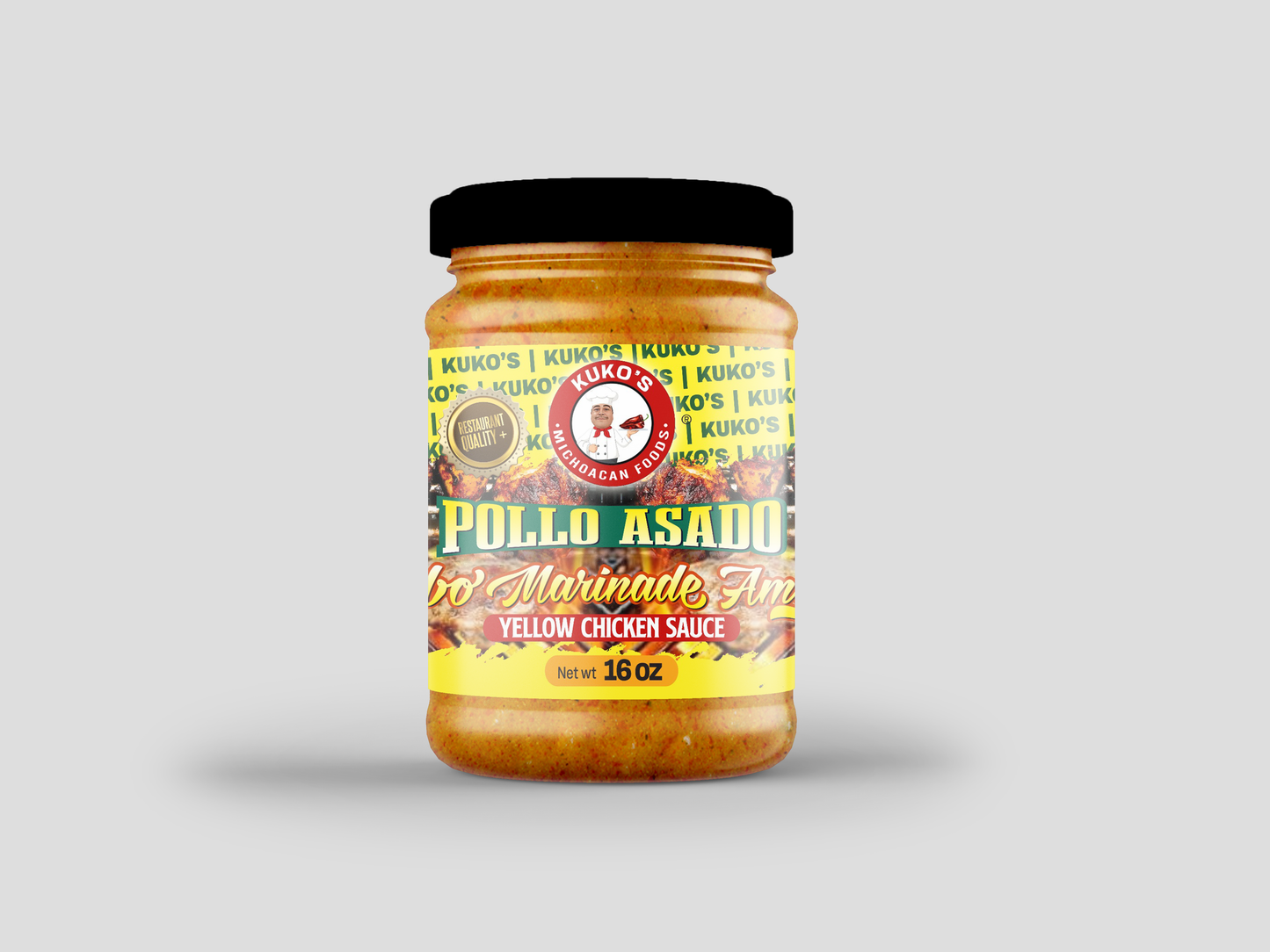 Pollo asado adobo Amarillo Yellow Marinade Chicken