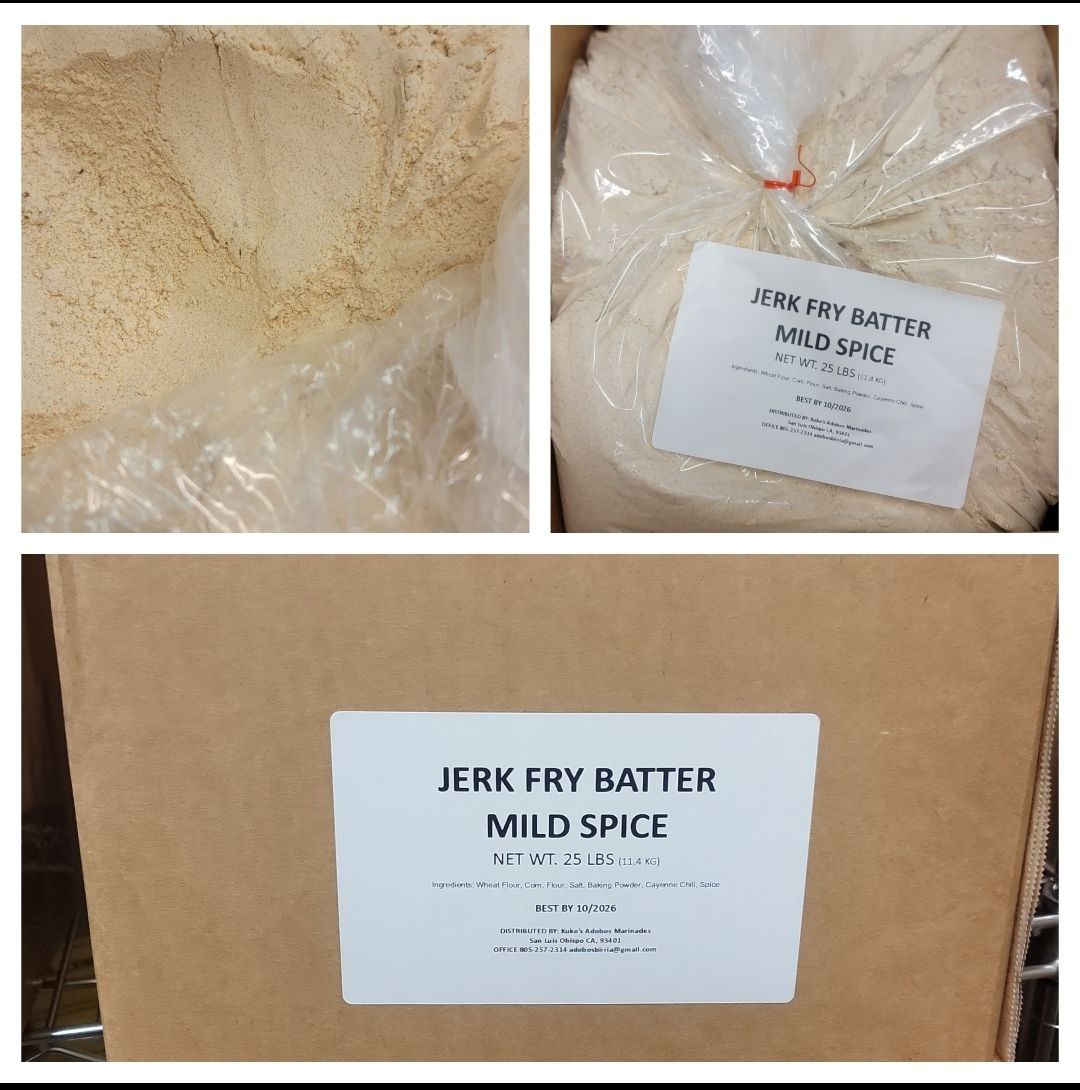 Jerk Batter fry batter masa frita