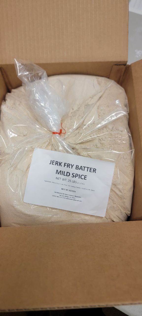 Jerk Batter fry batter masa frita