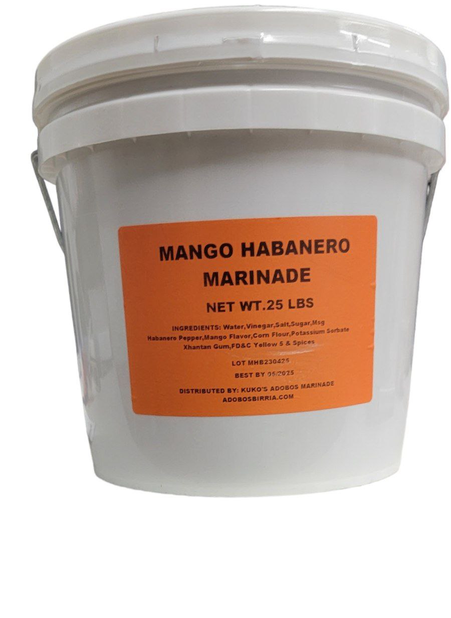 Mango Habanero Adobo Cooking Sauce