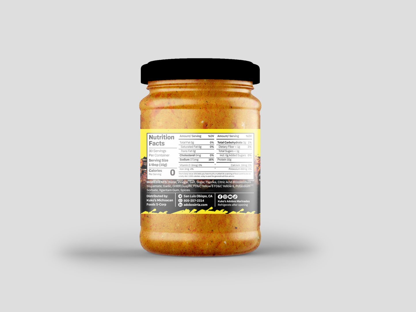 Pollo asado adobo Amarillo Yellow Marinade Chicken
