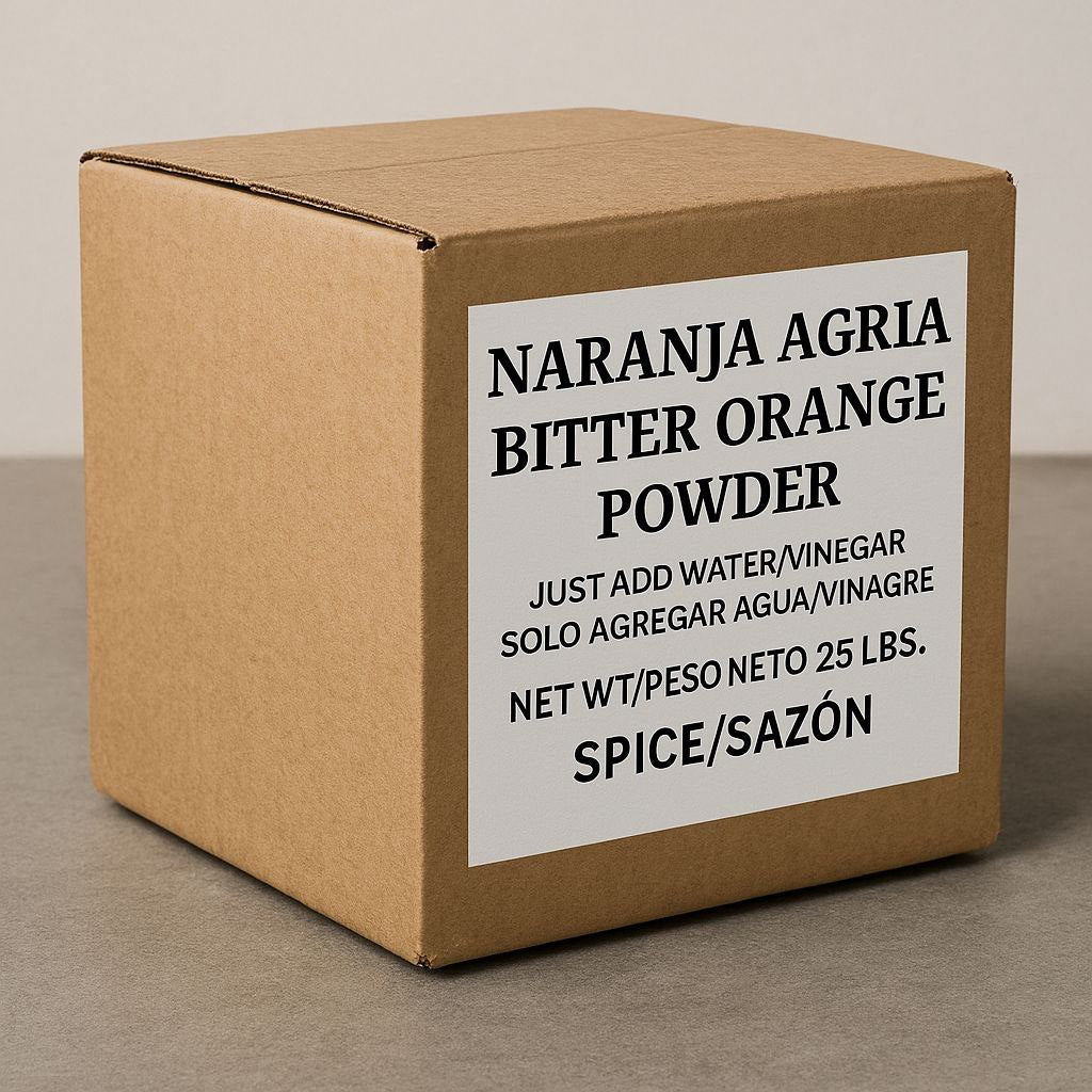 Naranja Agria Sazonador polvo Bitter Orange Seasonng Spice 25lbs & 10lbs