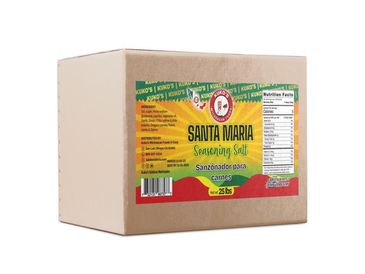 Santa Maria Seasoned Salt sal sazonado meat steak all Purpose