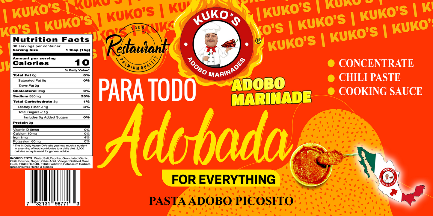 Adobada para todo Paste mariande cooking kitchen