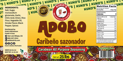 ADOBO Caribbean Caribenio sazonador polvo