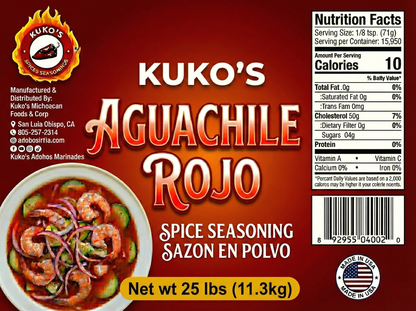 AguaChile Rojo Sazon Chiles Spice Seasonigs Shrimp