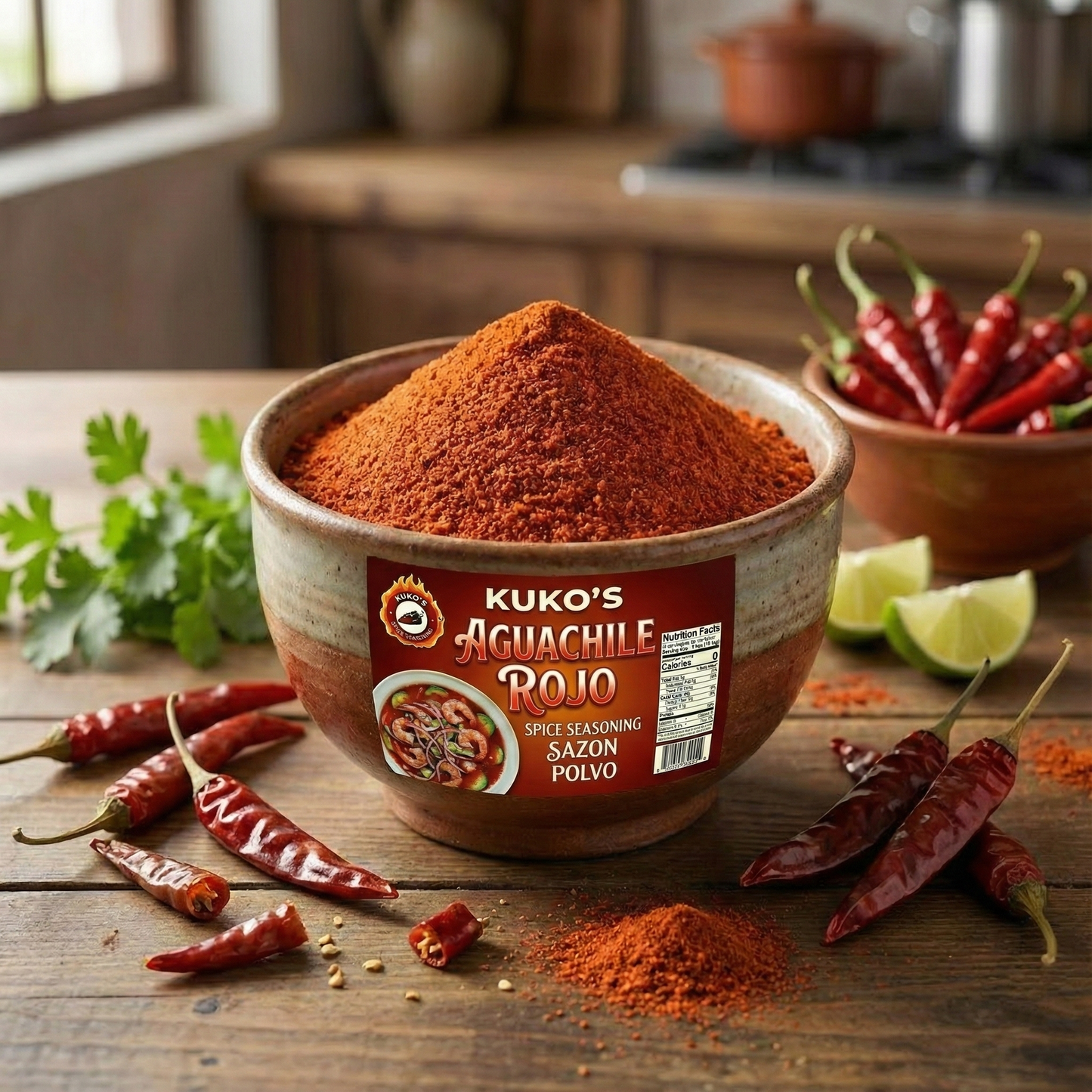 AguaChile Rojo Sazon Chiles Spice Seasonigs Shrimp