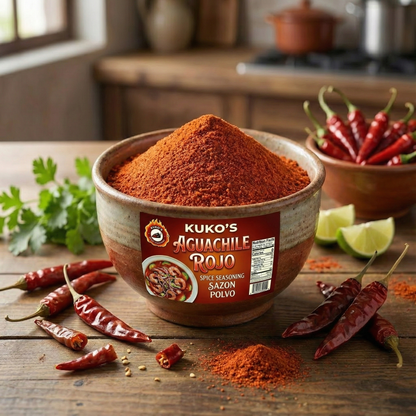AguaChile Rojo Sazon Chiles Spice Seasonigs Shrimp