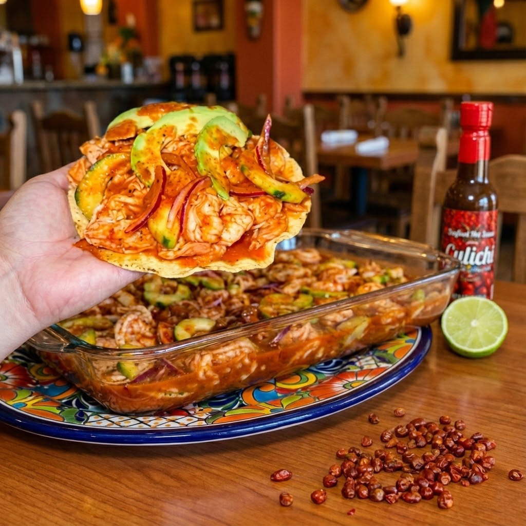 AguaChile Rojo Sazon Chiles Spice Seasonigs Shrimp
