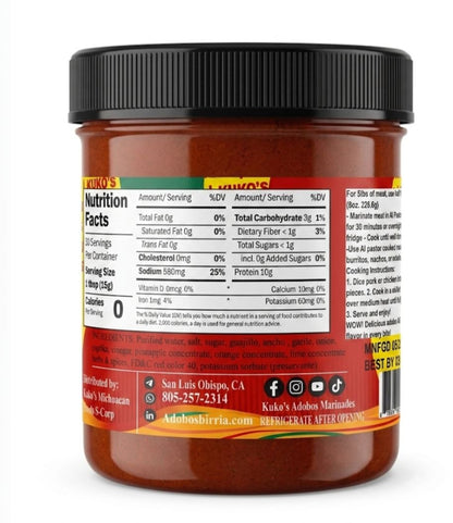 17 Jars of Kuko's Adobo Concentrate Marinades