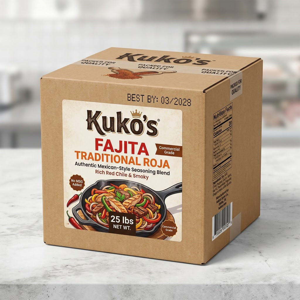 Restaurant-Style Chicken Fajita Spice Blend – Bulk Sazonador for Food Service & Catering