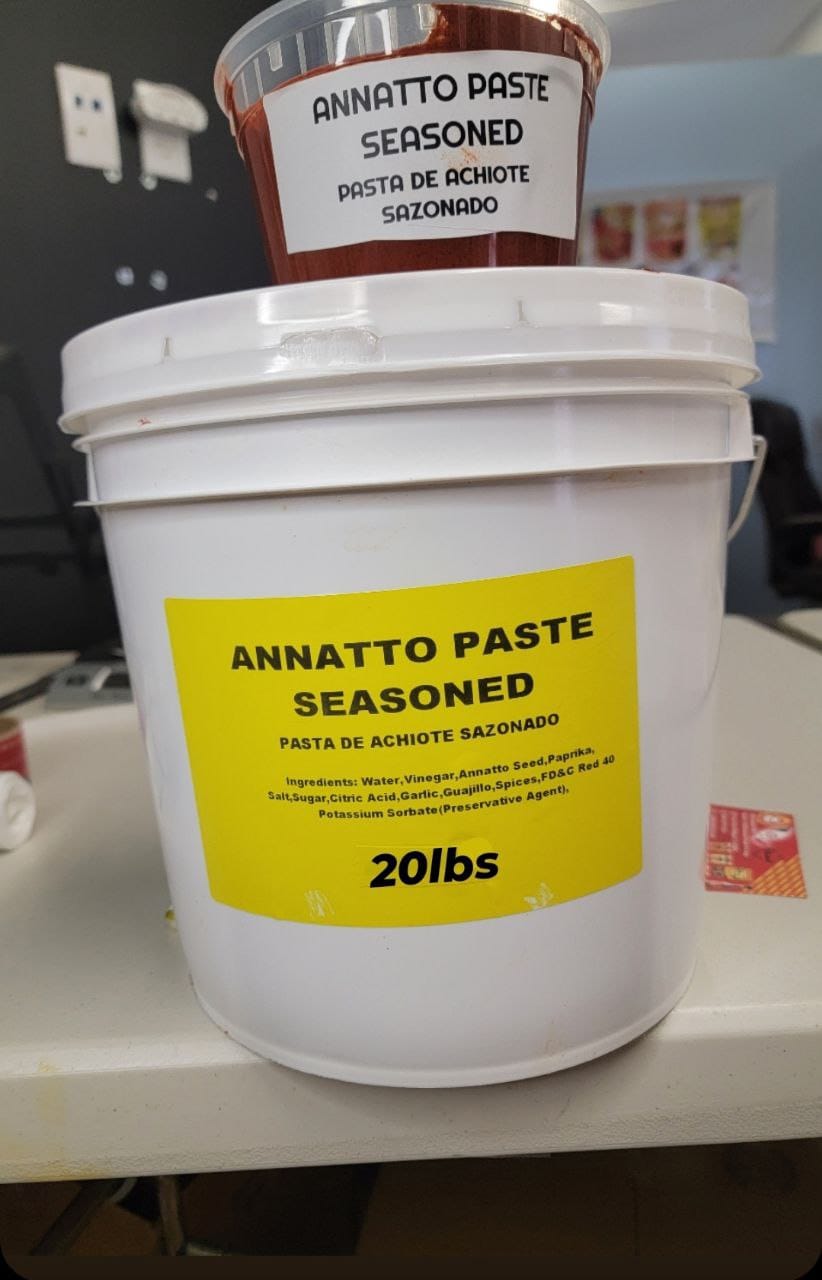 ACHIOTE ANNATTO ADOBO Marinade paste