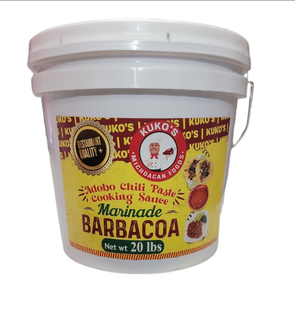 BARBACOA MARINADE  Adobo chili Paste cooking sauce 20lbs restaurant food