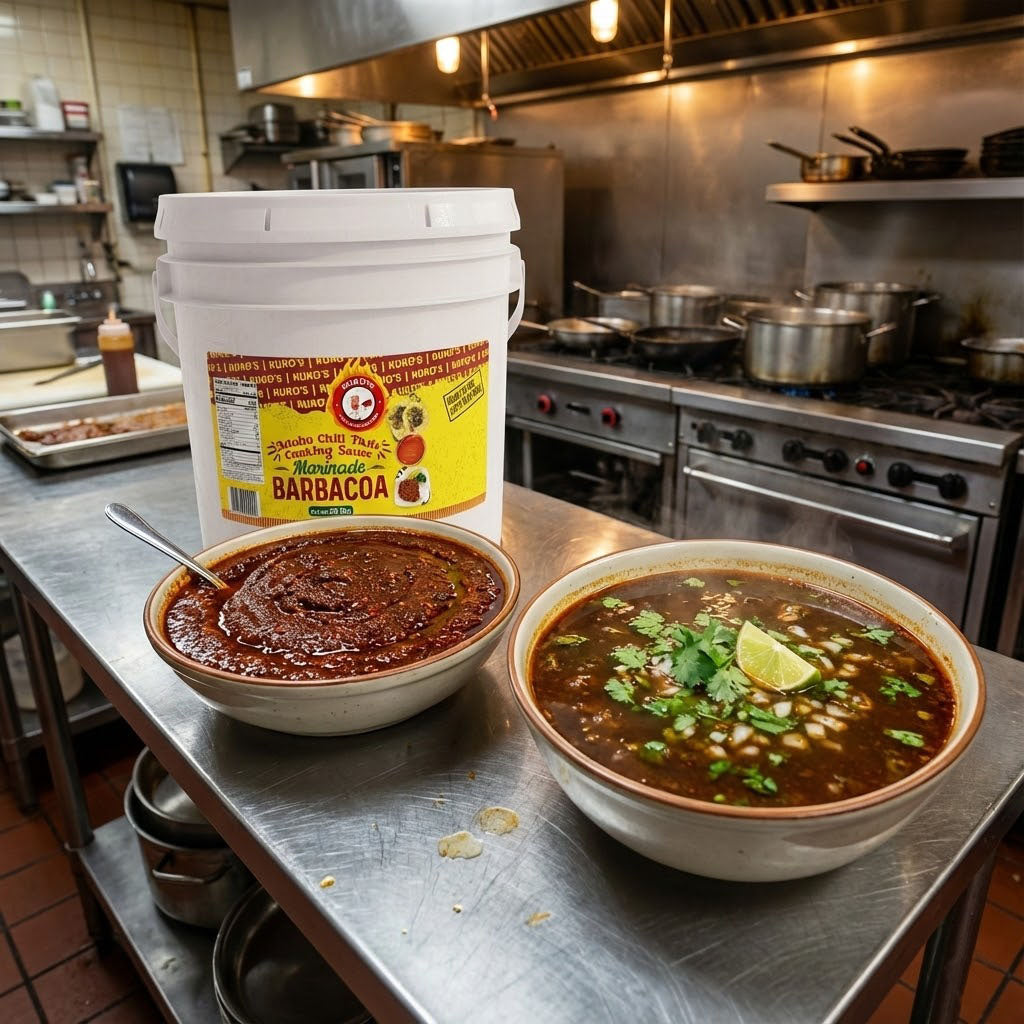 Barbacoa Marinade Adobo chili Paste cooking sauce 20lbs restaurant food