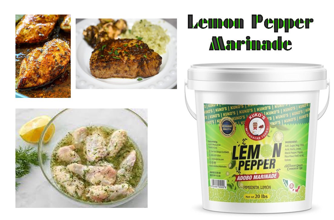 LEMON PEPPER Adobo Marinade