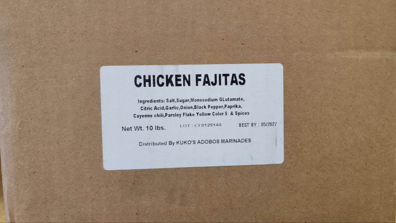 Restaurant-Style Chicken Fajita Spice Blend – Bulk Sazonador for Food Service & Catering