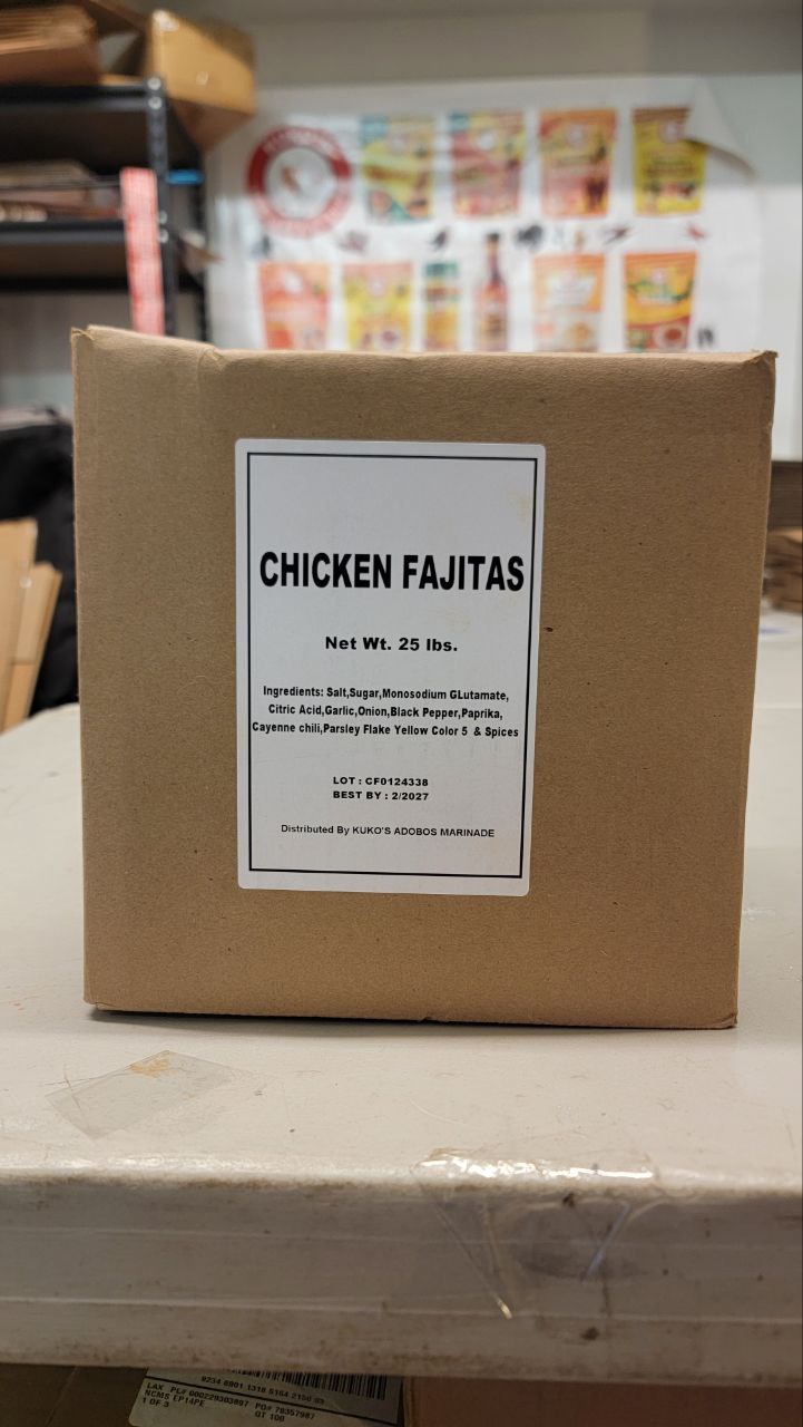 Restaurant-Style Chicken Fajita Spice Blend – Bulk Sazonador for Food Service & Catering