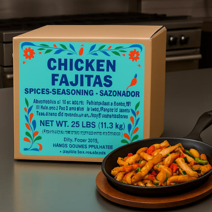 Restaurant-Style Chicken Fajita Spice Blend – Bulk Sazonador for Food Service & Catering