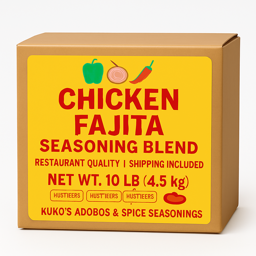 Restaurant-Style Chicken Fajita Spice Blend – Bulk Sazonador for Food Service & Catering
