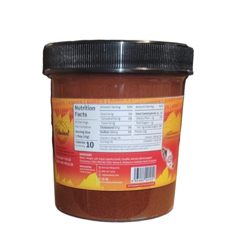 CHORIZO TRADITIONAL MARINADE Paste