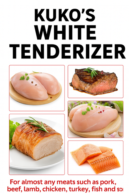 Restaurant Meat Tenderizer white Ablandador de carnes blanco