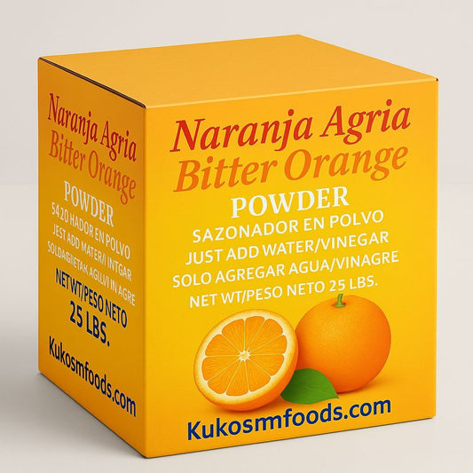 Naranja Agria Sazonador polvo Bitter Orange Seasonng Spice 25lbs & 10lbs