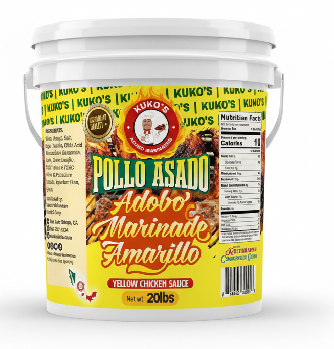 Pollo asado adobo Amarillo Yellow Marinade Chicken