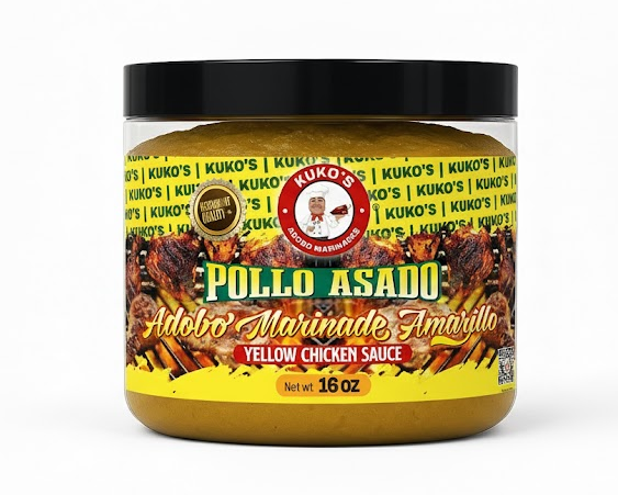 Pollo asado adobo Amarillo Yellow Marinade Chicken