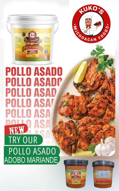 Pollo Asado Rojo Red Orange Chicken Adobo Marinade
