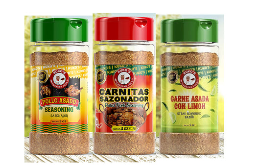 Kukos Awesome spice mix trio blends 5oz 3 best