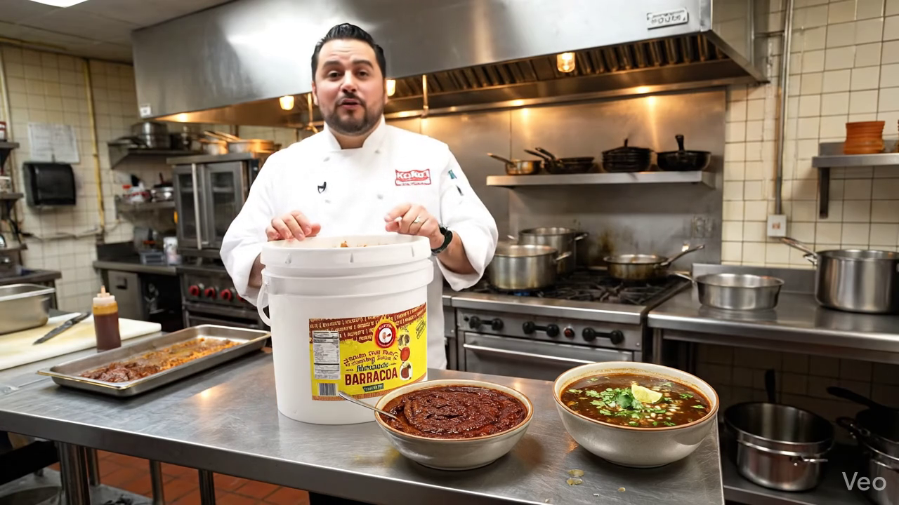 Barbacoa Marinade Adobo chili Paste cooking sauce 20lbs restaurant food